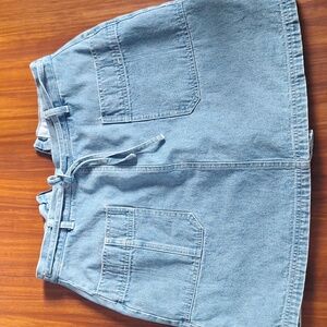 LA Blues 90s Cotton Denim Skirt/Skort